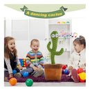 Cactus Bailarín Musical Repite Voz Recargable Interactivo