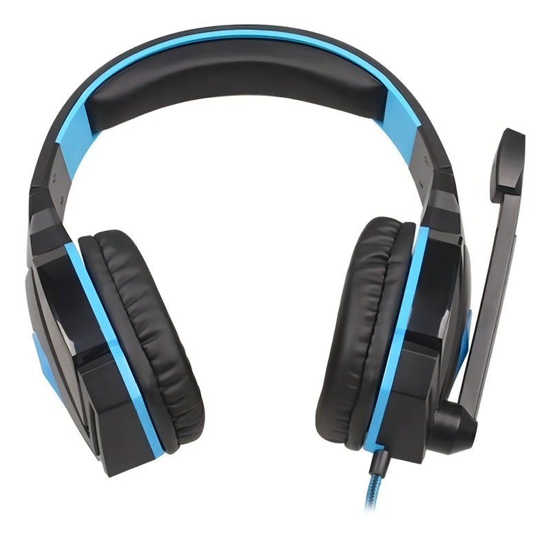 Fone de ouvido over-ear Kotion Each G4000 negro e azul