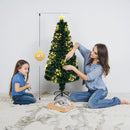 Vingli Arbol Artificial De Navidad De Fibra Optica Preilumin