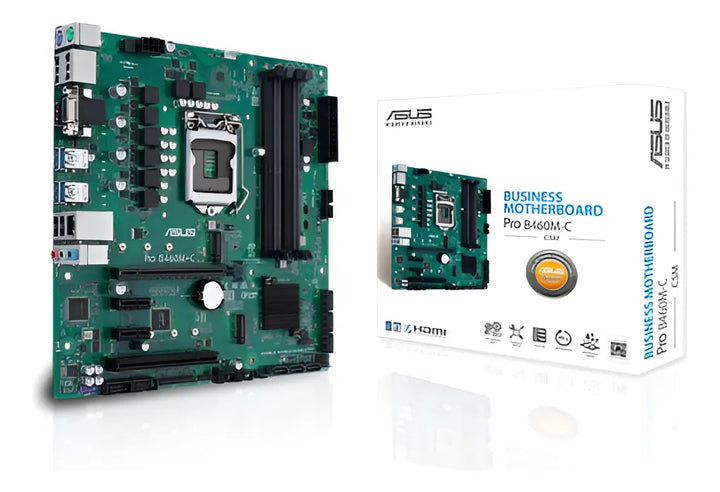 Asus Business Motherboard Pro B460m-c Sin Color