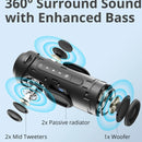 Tronsmart Altavoces Bluetooth Portátiles T7 Con Sonido Envol Color Negro T7
