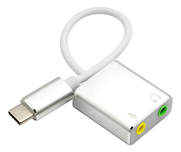 Adaptador De Sonido Tipo C - Plug Microfono- Plug Audifonos