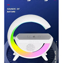 Parlante Genérica BT-2301 portátil con bluetooth blanca