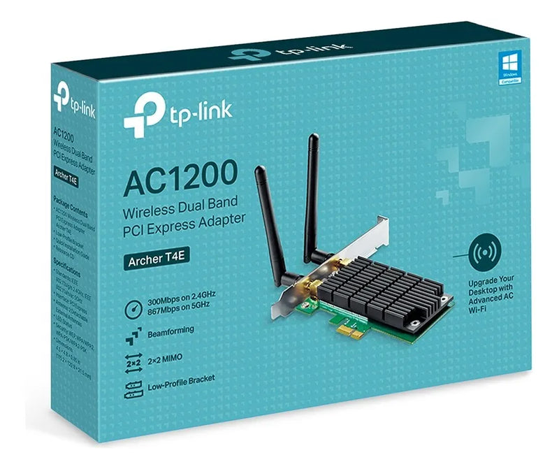 Tp-link Tarjeta De Red Pci-e Wifi Dualband Ac1200 Archer T4e