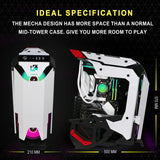 Kediers C650 Mech Pc Case Atx Tower Gaming Computer Case Con