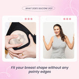 Tazas De Lactancia Originales De Plata Pura 999 Con Almohadi