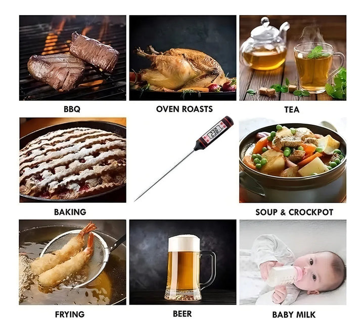 Termómetro De Cocina Digital Para Alimentos Gastronomía
