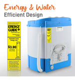 Lavadora Portátil 2 En 1 Y Secadora Carga Superior Eficiente