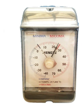Termómetro Bimetal Max-min -40 A 70 Grados Centígrados