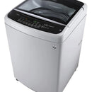 Lavadora automática LG inverter hasta 19kg color gris
