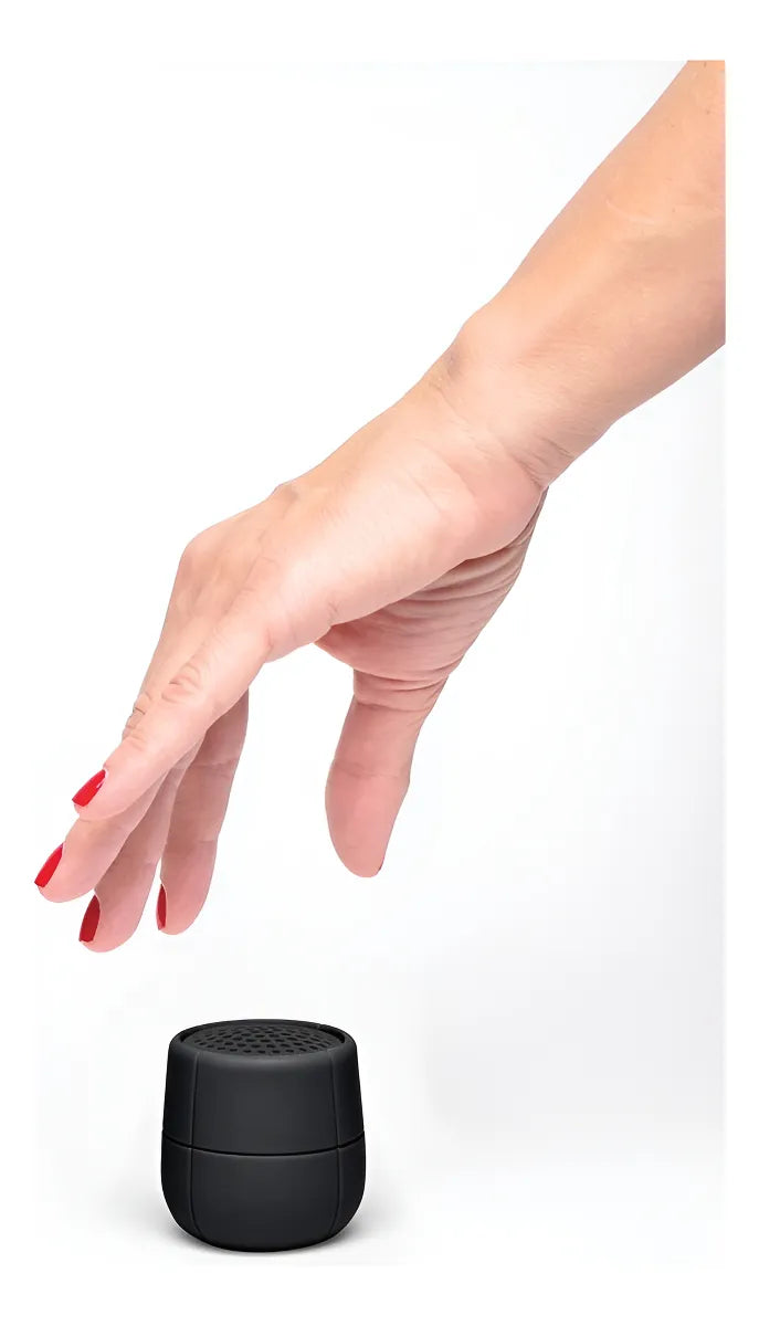 Lexon Mino X - Altavoz Bluetooth Portátil Flotante Resistent Color Negro