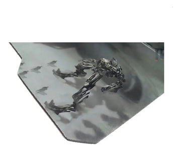 Mouse Pad Gamer 30x25 Cm Wesdar Gp8 Color Verde