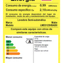Lavadora Semiautomática 13kg Mabe Lmd3123hbab0