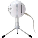 Micrófono Blue Snowball Ice Condensador Cardioide color blancoS