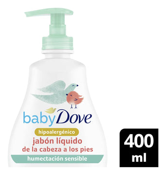 Jabon Liquido Corporal Dove Baby Hidratacion Sensible 400ml