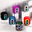 Parlante Altavoz Portátil Bluetooth Tws Envolvente Y Potente Negro