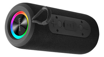 Parlante Bluetooth Tws Portatil Radio Usb Microfono Bowmann Color Negro
