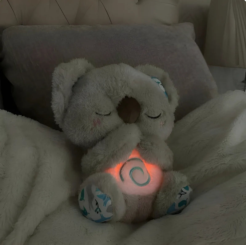 Calma Al Koala Para Que Duerma Con Un Peluche Color A