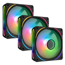 Combo 3 Ventilarores Jazzcooling Argb Ha-120 Gamer