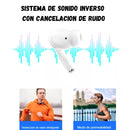 Audífonos Pro 2da Gen Pantalla Táctil Para Iphone Android Blanco