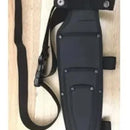 Funda Porta Cuchillos Y Chaira Para Cintura Negro