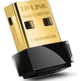 Adaptador De Red Tplink Nano Usb N 2.4 Ghz, 150mbps