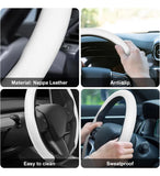 Funda De Volante De Cuero Nappa Ultra Premium