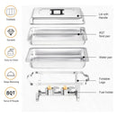Set 4 Samovares Industrial Acero Inox De 8 Lts 2 Quemadores