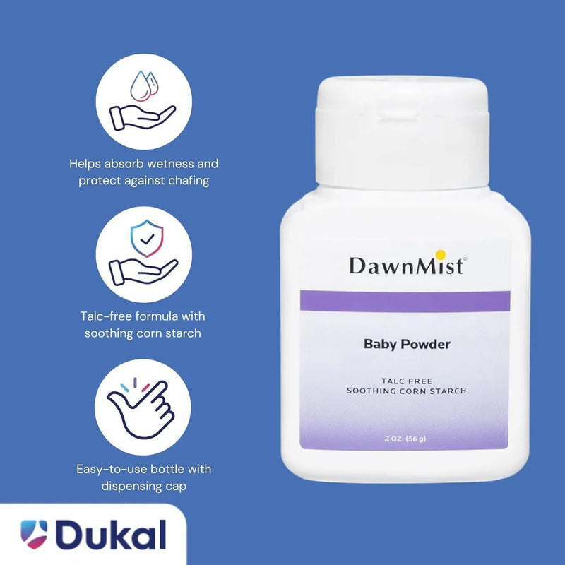 Talco Para Bebé Dukas Dawnmist Ultra Suave Y Hidratante
