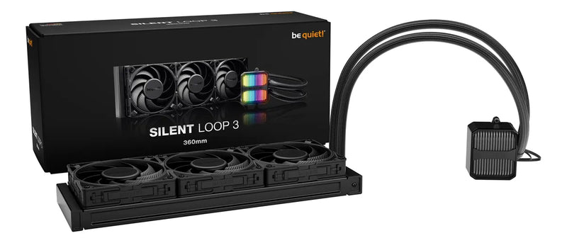 Refrig. Líquida Be Quiet! Silent Loop 3 360mm Argb Cpu Pro
