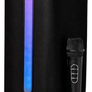 Amplificador Duett 80w Vta Con 2 Micrófonos Inalámbricos Y L Color Negro