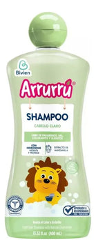 Shampoo Arrurru Cabello Claro 400 Ml