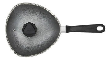 Wok Mas 24cm Tapa Vidrio A/a Imusa Talent 5861029272 Color Gris