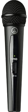 Micrófono Inalámbrico Doble Akg Wms40 Mini Dual De Mano Color Negro