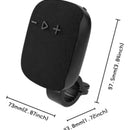 Parlante Bluetooth Bafle Portátil Bocina Para Bicicleta Gris Oscuro