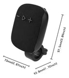 Parlante Bluetooth Bafle Portátil Bocina Para Bicicleta Gris Oscuro