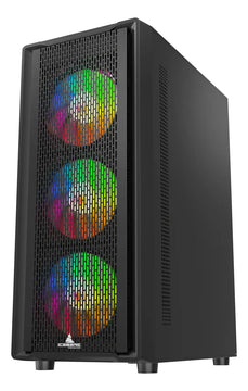 Gabinete Gamer Iceberg Flow C Negro 6 Fans Argb