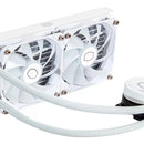 Combo Caja Cooler Master 520 Mesh + Liquid 240l Argb Blanco