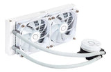 Combo Caja Cooler Master 520 Mesh + Liquid 240l Argb Blanco