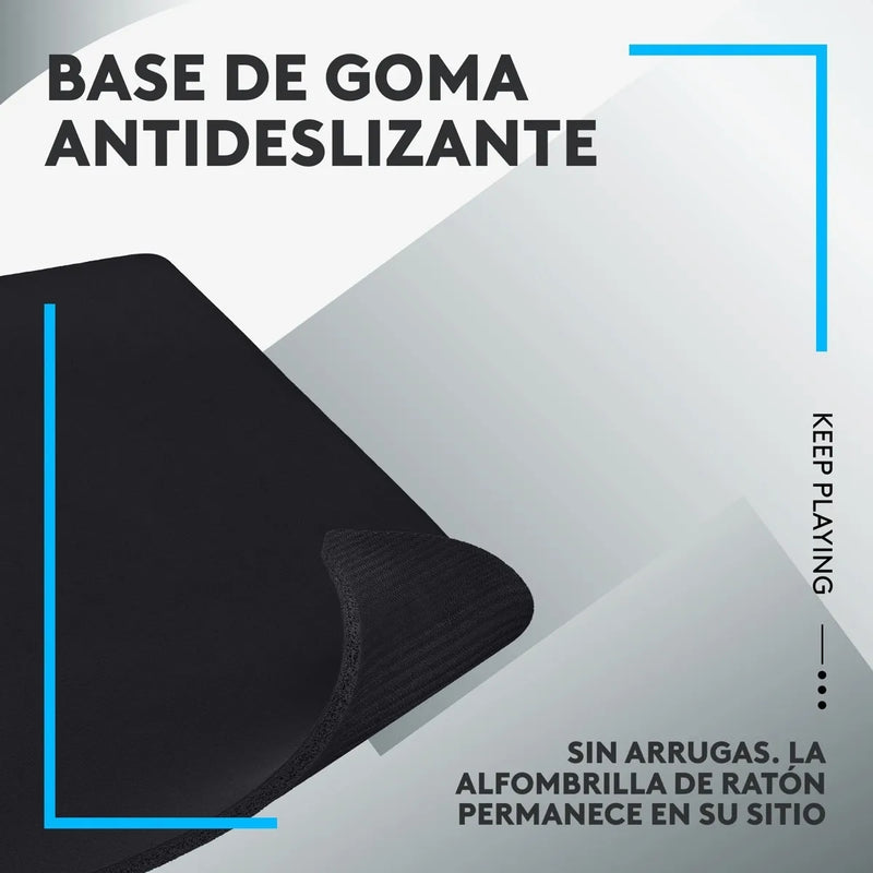 Alfombrilla Gamer Logitech G740 / Pad Mouse L, 460x400x5mm Negro