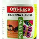 Silicona Liquida 500ml Offi-esco X3 Unidades Transparente