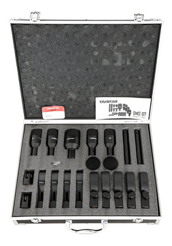 Kit de micrófono con batería Takstar Dmsd7 con funda superior, color negro