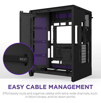 Nzxt H9 Flow (2025) Large Dual-chamber Atx Mid-tower Ai...