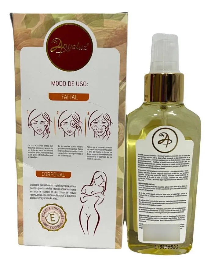 Óleo Antiedad Facial Y Corporal - mL Momento de aplicación Día/Noche Tipo de piel Seca y Normal