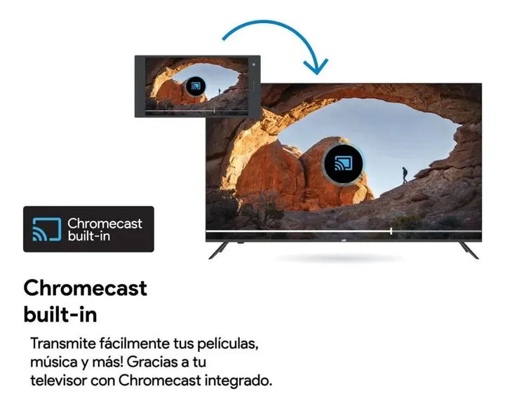 Televisor Jvc Lt-50kd608 50 4k Smart Android Magic Google