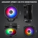 Cpu Cooler Assassin Spirit 120 Evo