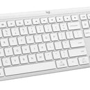 Teclado Inalámbrico Logitech Signature Slim K950 Blanco Idioma Español Latinoamérica
