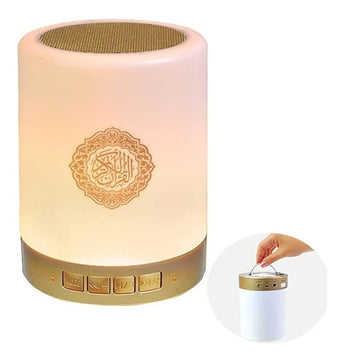 Lámpara Con Altavoz Bluetooth Corán Con Control Remot...