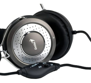 Auricular C/microfono Genius Hs-04su Pc Plug 3.5mm