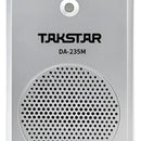 Microfono Sistema De Respuesta Da235m Takstar Intercomunicad Color Gris